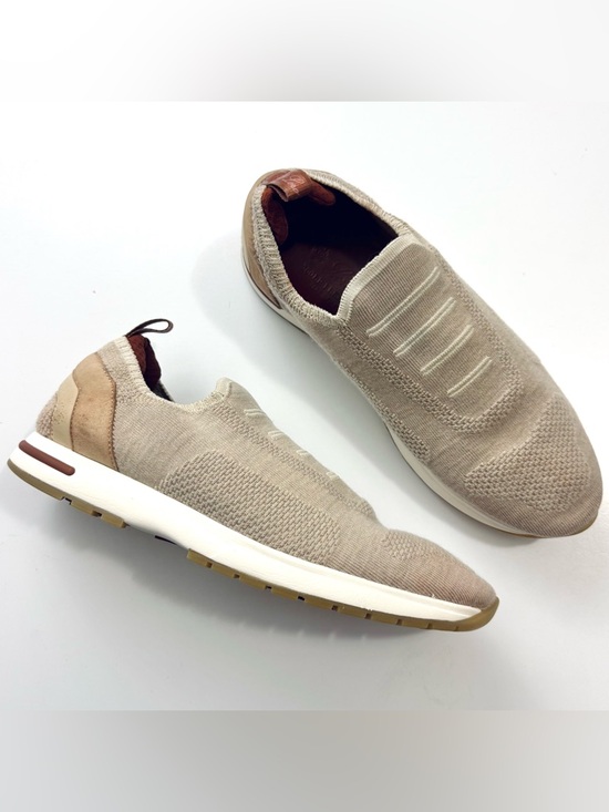 Loro Piana Shoes - Loro Piana 360 LP Flexy Knit Slip-On Trainer Sneakers Tan Women’s Sz 39.5 US 9